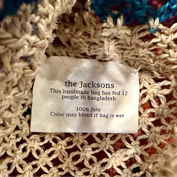 The Jacksons Jute Tote “Are We There Yet?” - Picture 2 of 3